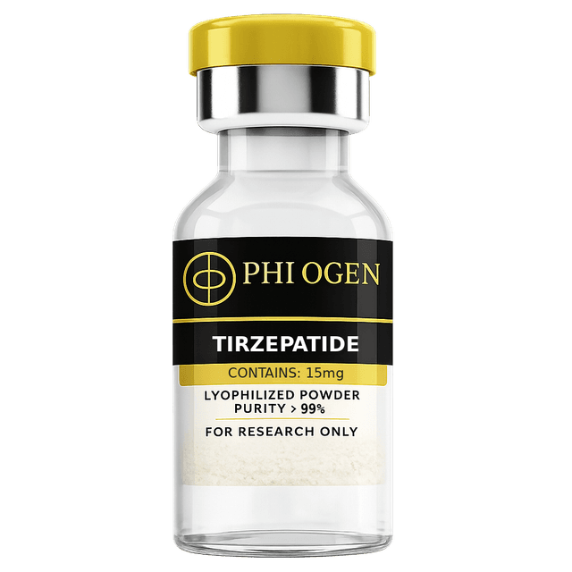Tirzepatide 15mg research peptide